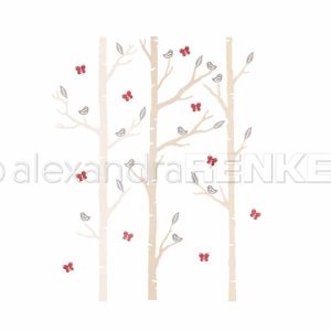 Alexandra Renke 3 Birch Tree Set