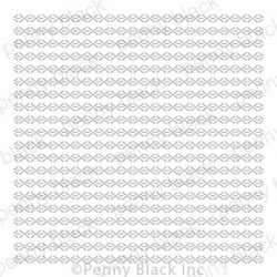 Penny Black Allover Stitches Embossing Folder