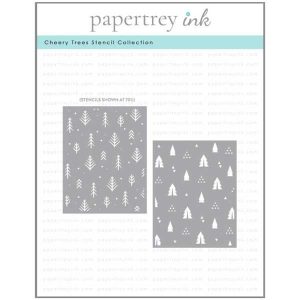 Papertrey Ink Cheery Trees Stencil Collection