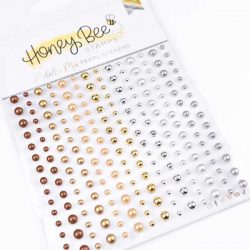 Honey Bee Stamps Metallic Mix Pearl Stickers