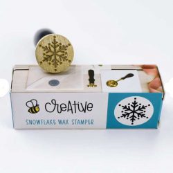 Honey Bee Stamps Wax Stamper – Snowflake