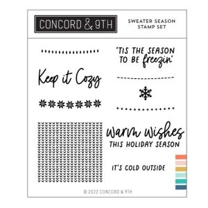 Concord & 9th Sweater Season Stamp Set
