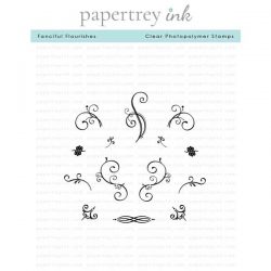 Papertrey Ink Fanciful Flourishes Stamp