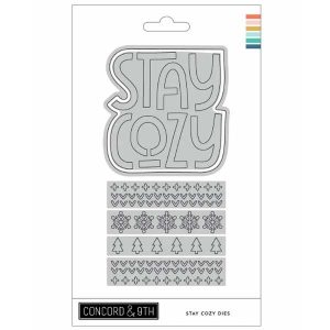 Concord & 9th Stay Cozy Die Set