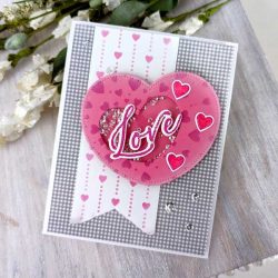 Papertrey Ink Love to Layer: Rounded Hearts 2 Dies