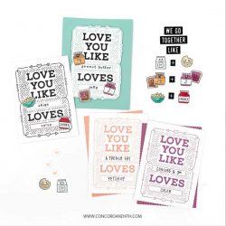 Concord & 9th We Go Together Stamp Set