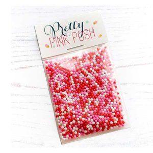 Pretty Pink Posh Sweetheart Shaker Beads
