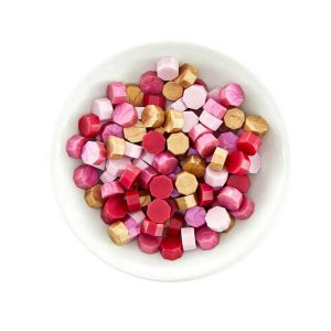 Spellbinders Wax Bead Mix – Pink class=