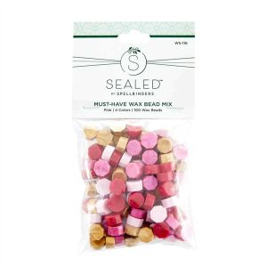 Spellbinders Wax Bead Mix – Pink