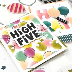 Concord & 9th Bunch of Balloons Stamp Set class=