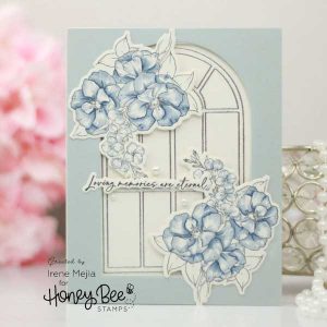 Honey Bee Stamps Blooming View Stamp class=