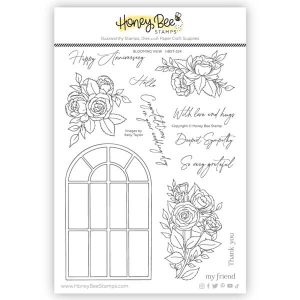 Honey Bee Stamps Blooming View Stamp