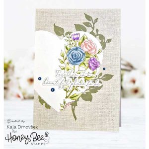 Honey Bee Stamps Blooming View Honey Cuts class=