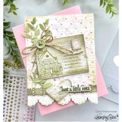 Honey Bee Stamps Eyelet Lace – 3D Embossing Folder and Coordinating Die Set