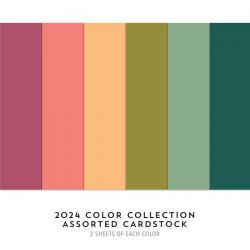 Concord & 9th 2024 Color Collection Assorted Cardstock Pack