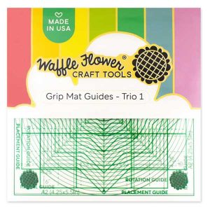 Waffle Flower 6x6 Grip Mat Guides Trio 1