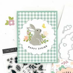 Concord & 9th Spring Bunny Stamp