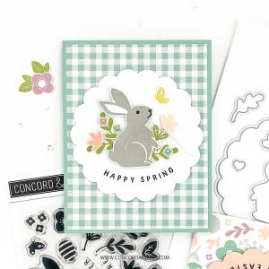 Concord & 9th Spring Bunny Stamp class=
