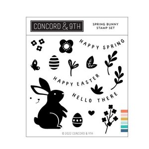 Concord & 9th Spring Bunny Stamp