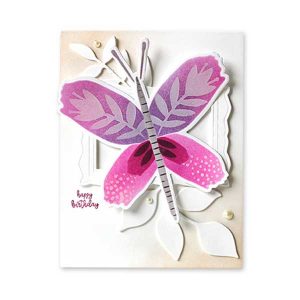 Penny Black Floral Wings Cut Out Die class=