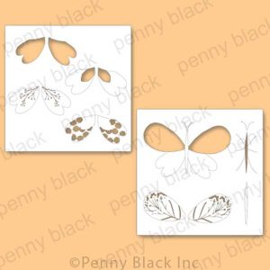 Penny Black Aerial Stencil