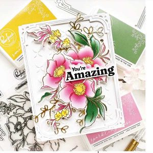 Pinkfresh Studio Nothing But The Best Stamp Set class=