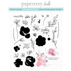 Papertrey Ink Blissful Blooms Stamp