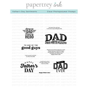 Papertrey Ink Father’s Day Sentiments Stamp
