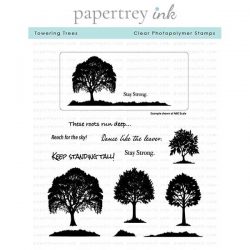 Papertrey Ink Towering Trees Stamp