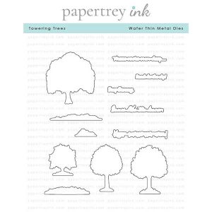 Papertrey Ink Towering Trees Die