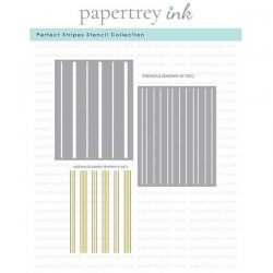 Papertrey Ink Perfect Stripes Stencil Collection