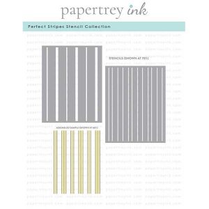 Papertrey Ink Perfect Stripes Stencil Collection