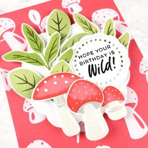 Papertrey Ink Wild About Mushrooms Stamp class=