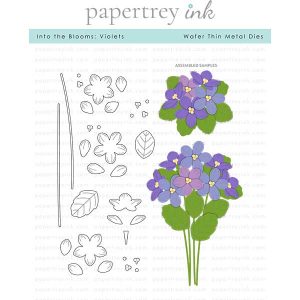 Papertrey Ink Into the Blooms: Violets