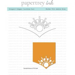 Papertrey Ink Elegant Edges: Summer Sun Die