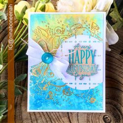 Papertrey Ink Shoreline Finds Hot Foil Plate