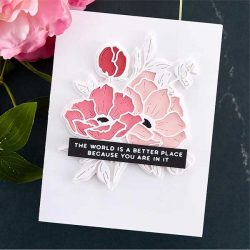 Spellbinders Inside Card Glimmer Sentiments Hot Foil Plates