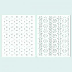 Concord & 9th Dots & Blossoms Stencil Pack