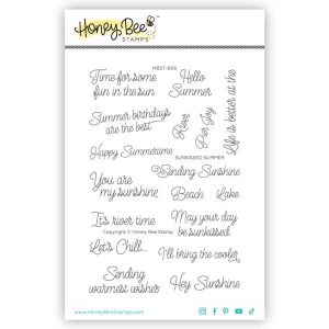 Honey Bee Stamps Sunkissed Summer Stamp