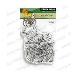 Penny Black Gone Biking Stamp