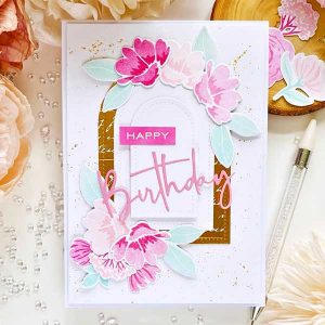 Papertrey Ink Breathtaking Blooms Stamp class=