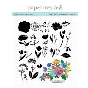 Papertrey Ink Breathtaking Blooms Stamp