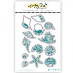 Honey Bee Stamps Lovely Layers: Small Seashells Honey Cuts