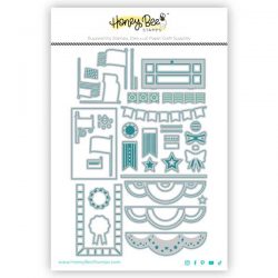 Honey Bee Stamps Lovely Layers: Front Porch Summer Add-On Honey Cuts