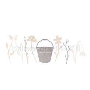 Alexandra Renke Bucket of Flowers Die