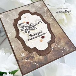 Honey Bee Stamps Air Traffic Background Stencils