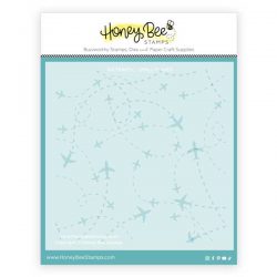 Honey Bee Stamps Air Traffic Background Stencils