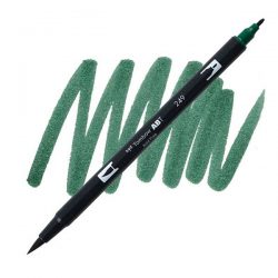 Tombow Dual Brush Marker - Hunter Green (reserve-more on their way)