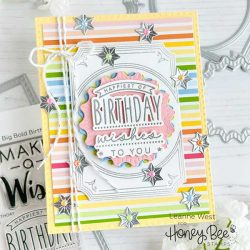 Honey Bee Stamps Lovely Layouts: Party Frames Honey Cuts