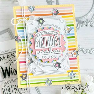Honey Bee Stamps Lovely Layouts: Party Frames Honey Cuts class=